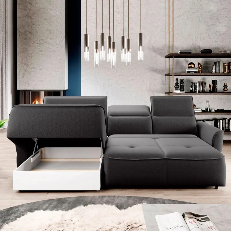 Narożnik MURILLO S Mini z elektryczną regulacją siedziska WERSAL