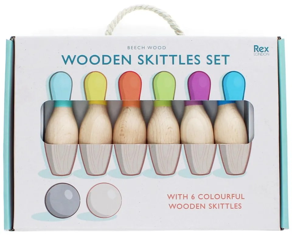 Kręgle Skittles Set – Rex London
