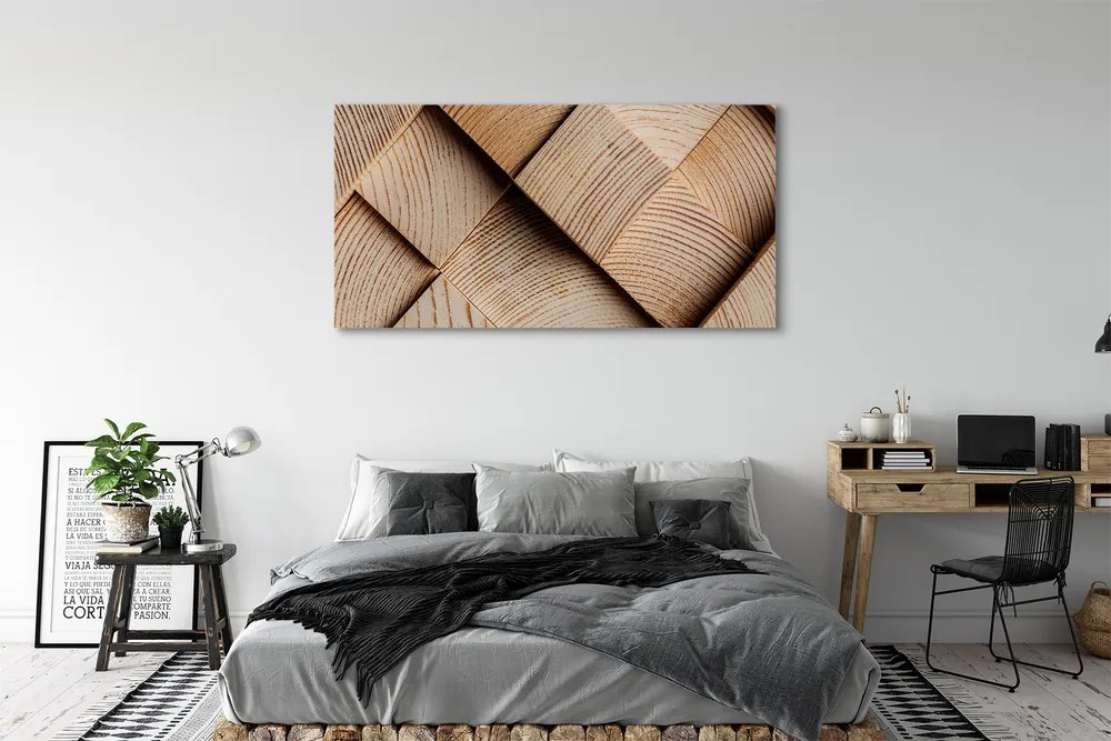 Obraz canvas na ścianę Klasyczna Struktura Drzewna