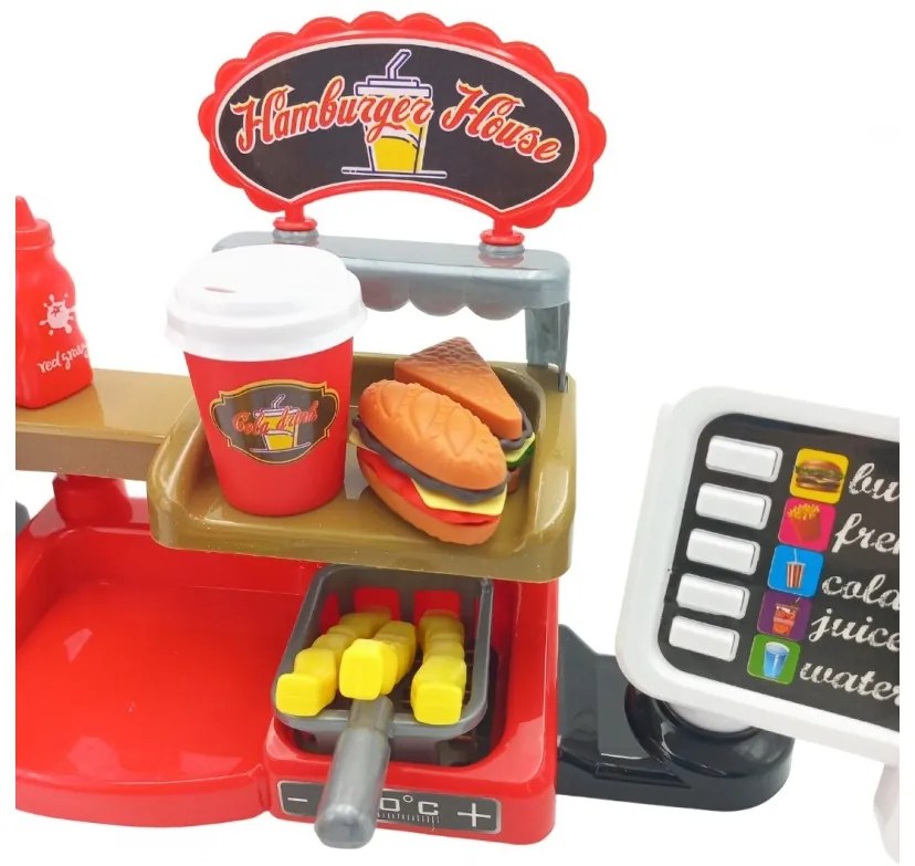 Woopie fast food xxl sklep restauracja kasa + dystrybutor napojów