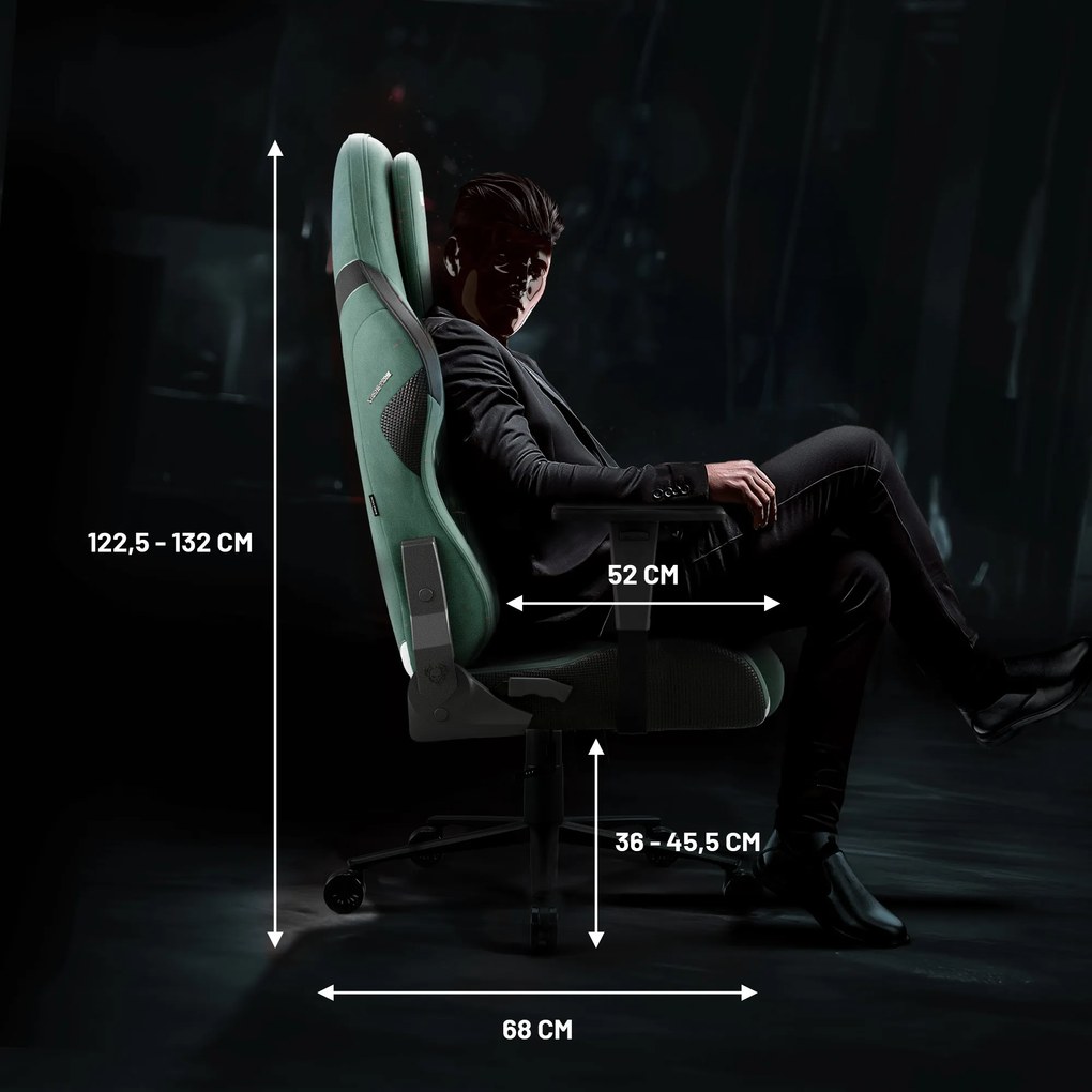 Fotel Diablo X.One Prime, Forest Green, Normal Size