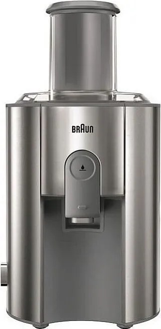 Sokowirówka BRAUN J700 MultiQuick 7 Inox 1000W, 2 prędkości, Wlot 75mm, Zbiornik 2L