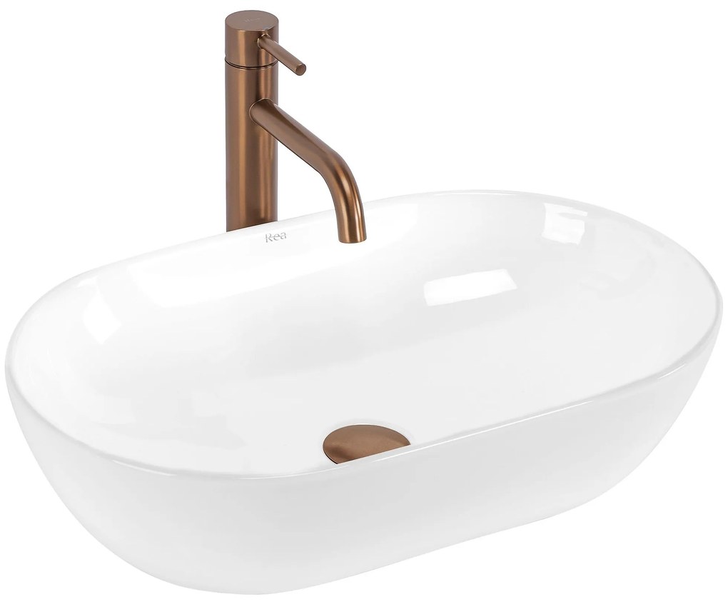 Umywalka nablatowa Rea Amelia 52