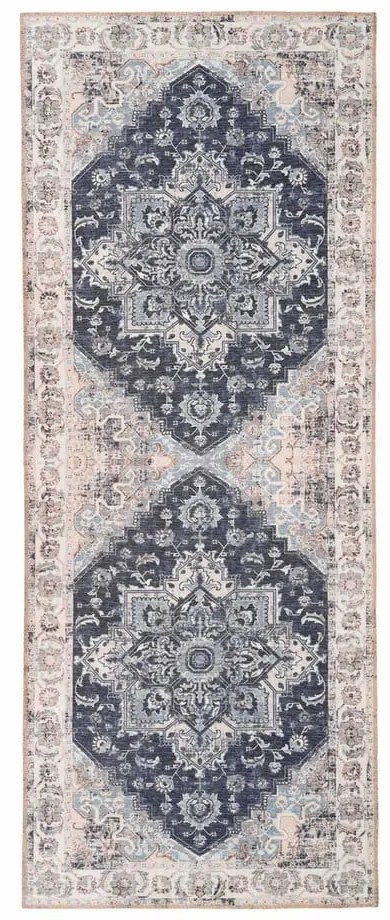 Niebieski chodnik 200x80 cm Havana – House Nordic