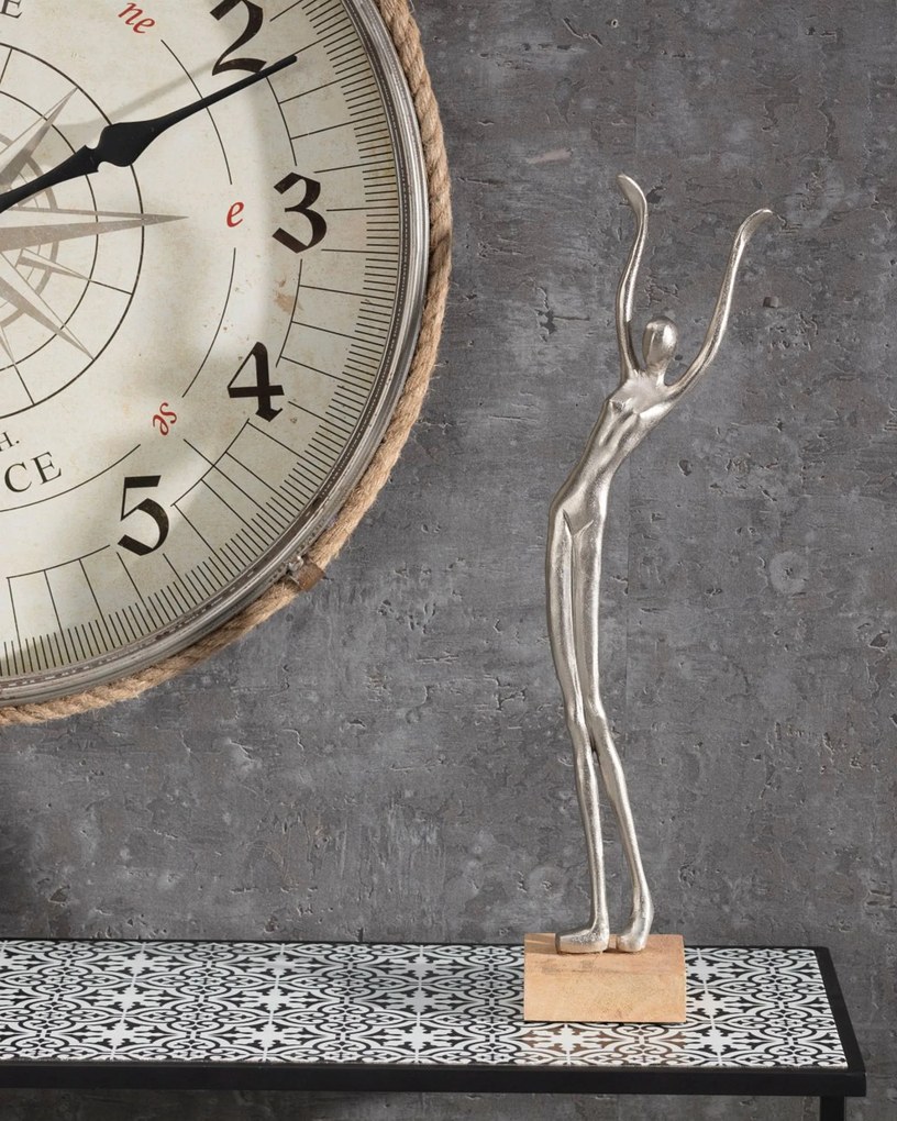 Dekoracja Silver Woman III wys. 52cm