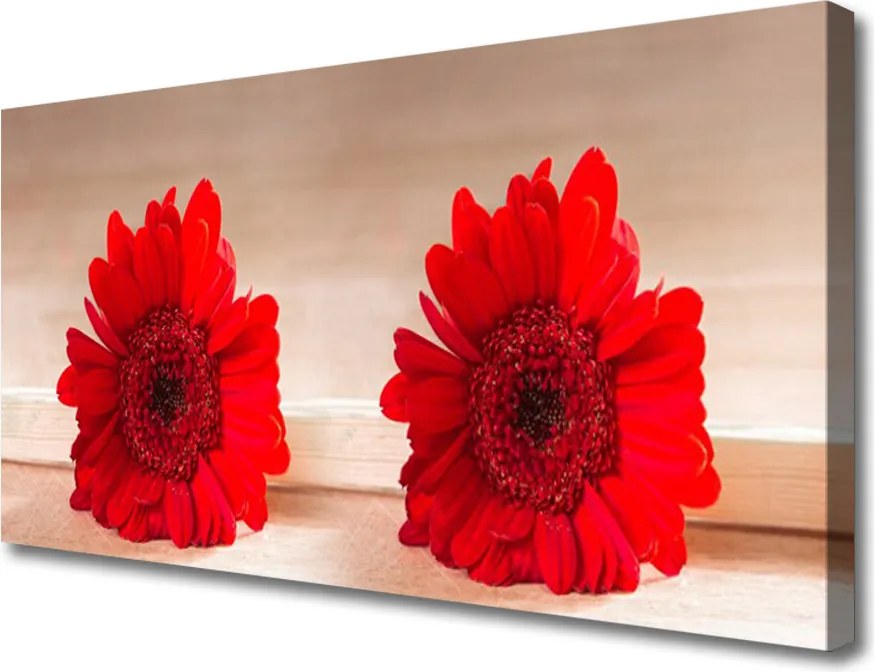 Obraz na płótnie Wyrazisty Motyw Kwiatowy