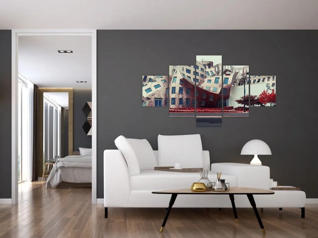 Obraz - budynek architektoniczny (125x70 cm)