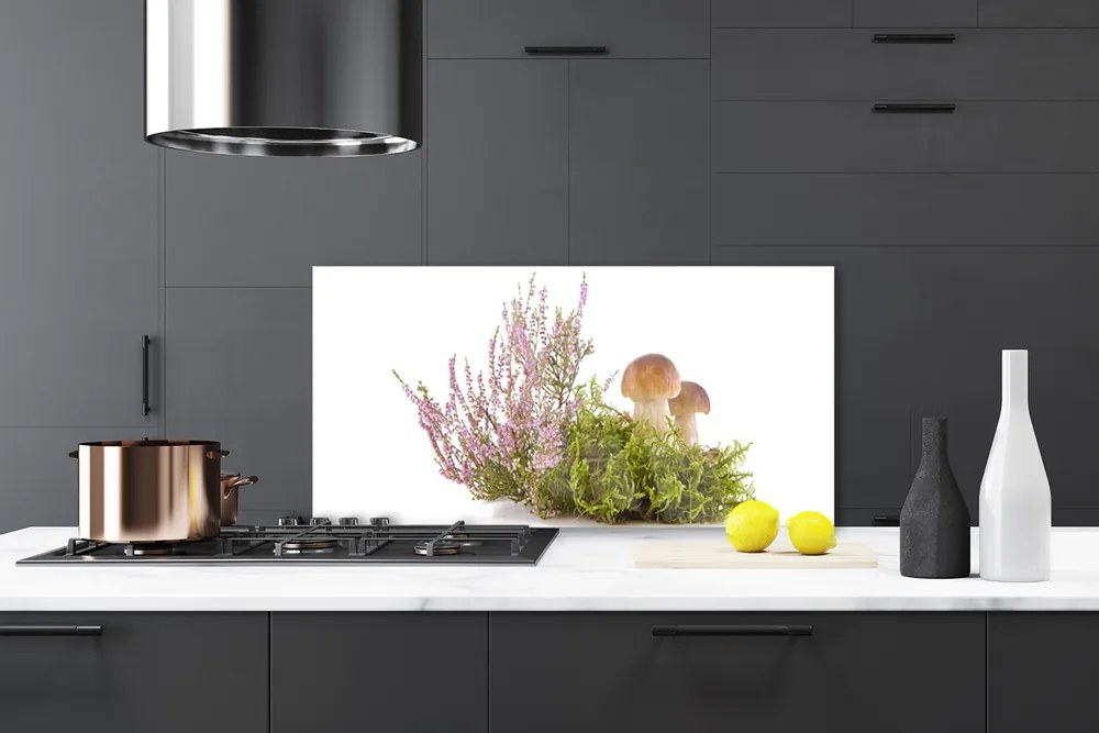 Panel Szklany do Kuchni Skarby Leśnego Poszycia