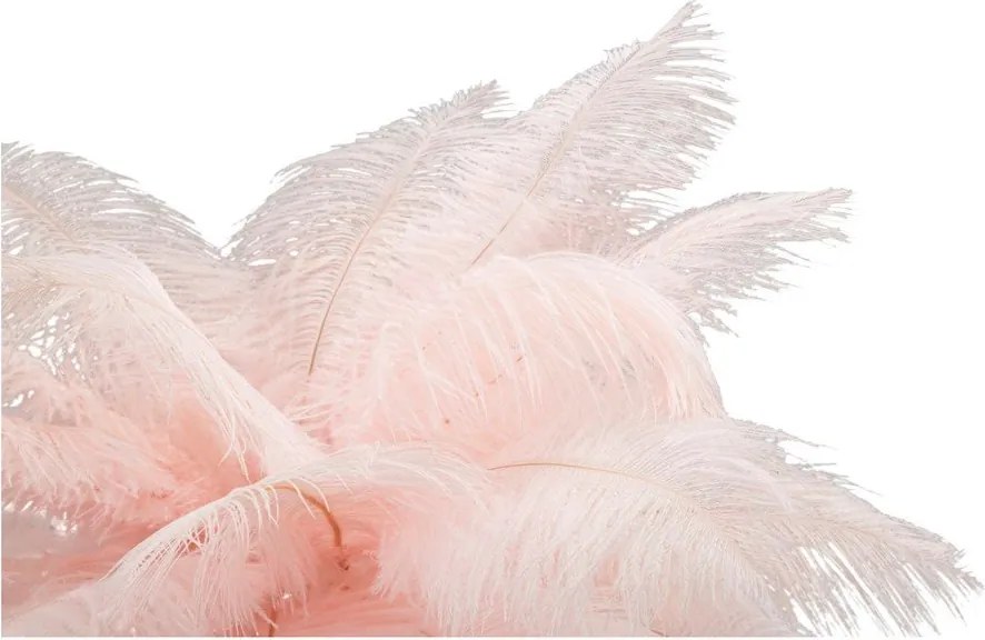 Lampa stołowa w różowo-złotym kolorze (wysokość 55 cm) Palm Pink – Mauro Ferretti