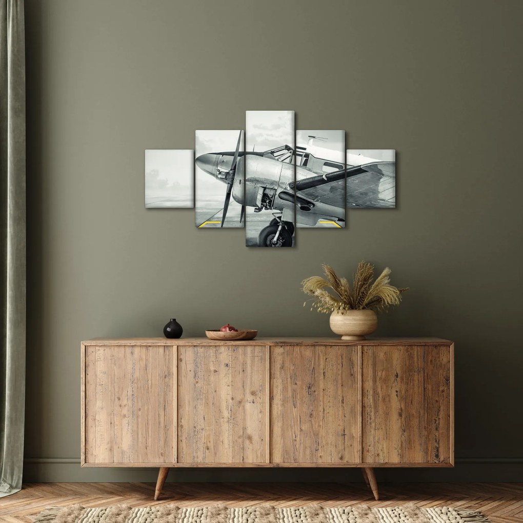 Obraz - Samolot (125x70 cm)