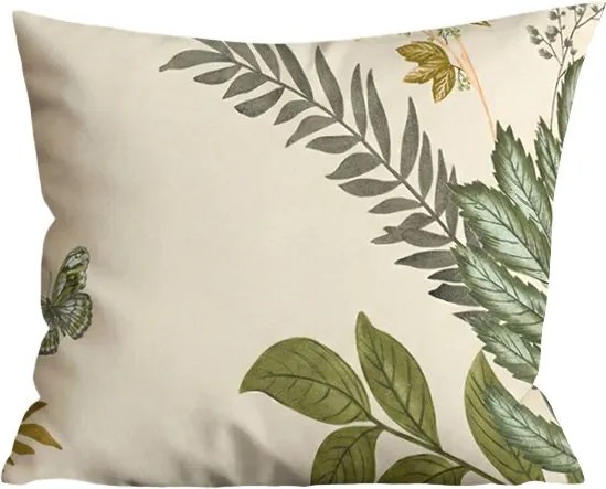 Poszewka na poduszkę z mikroflanelu ORVILA 40x50 cm, beżowy