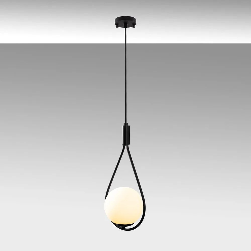 Lampa wisząca ze szklanym kloszem Sessiz – Opviq lights