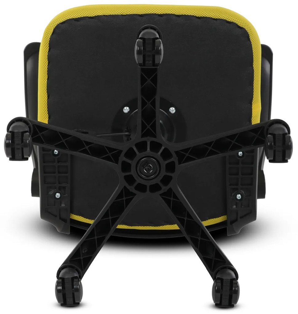 Autronic KA-K2006 YEL Krzesło biurowe, żółte