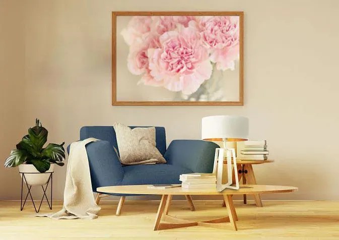 Lampa stołowa glamour na czarnym stelażu - K6-H02