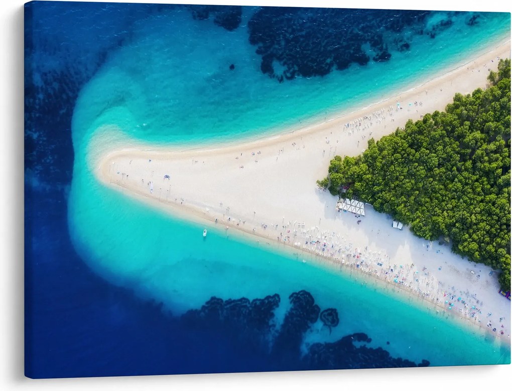 Obraz - Ostrav Hvar, Chorwacja (70x50 cm)