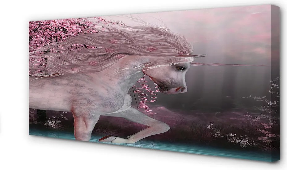 Zdjęcie na płótnie Jednorożec nad Jeziorem