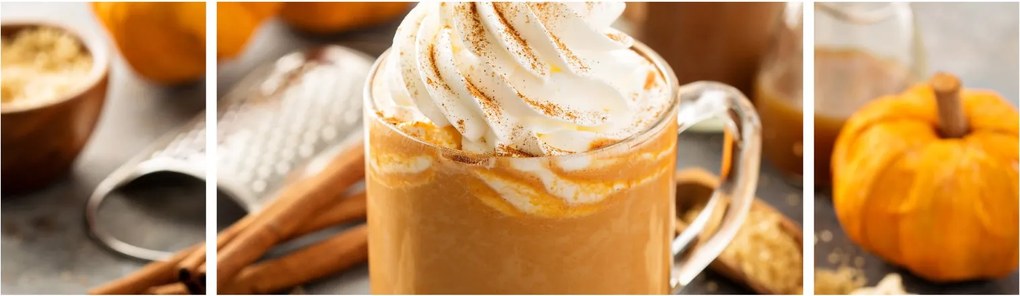 Obraz - Dyniowa latte (170x50 cm)