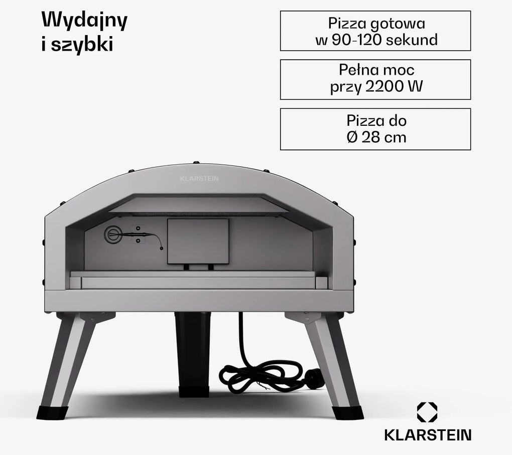 Klarstein LaFiamma piec do pizzy