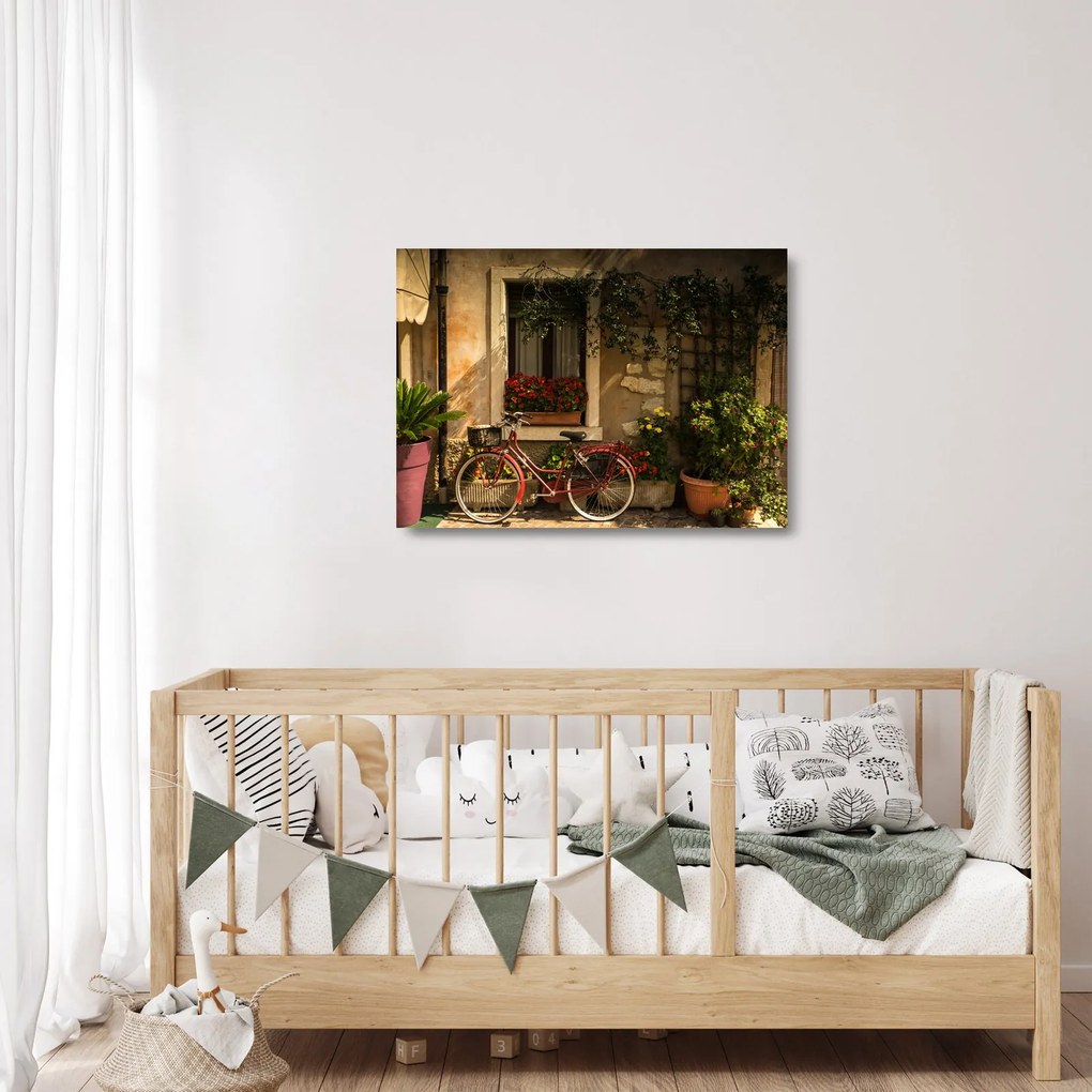 Obraz na szkle - Malownicze Włochy (70x50 cm)