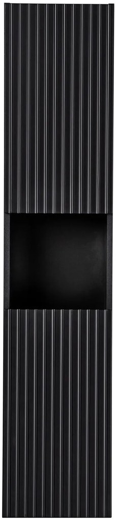 Czarny nowoczesny słupek łazienkowy A1-R50