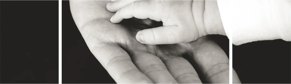 Obraz dłoni (170x50 cm)
