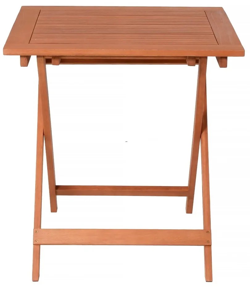 Stół ogrodowy z litego drewna eukaliptusowego 70,5x70,5 cm Pasaneda – Garden Pleasure