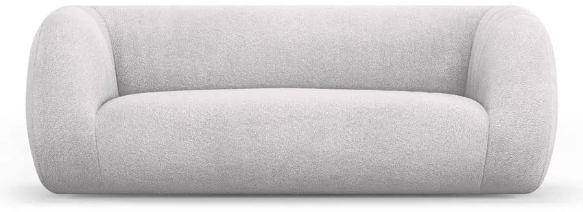 Jasnoszara sofa z materiału bouclé 210 cm Essen – Cosmopolitan Design