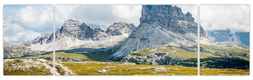 Obraz - Włoskie Dolomity (170x50 cm)