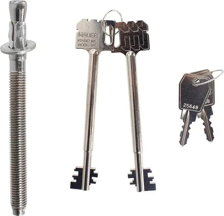 Sejf meblowy ognioodporny ATLAS 65, 655 x 440 x 430 mm, mechaniczny - na klucz