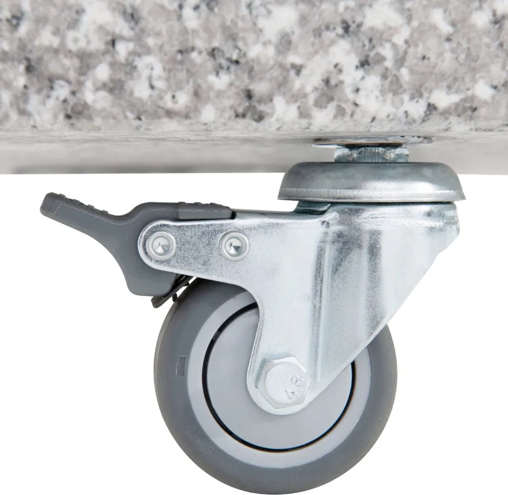 Doppler Ekspert 70kg CLICK-IT - mobilny granitowy stojak na parasol