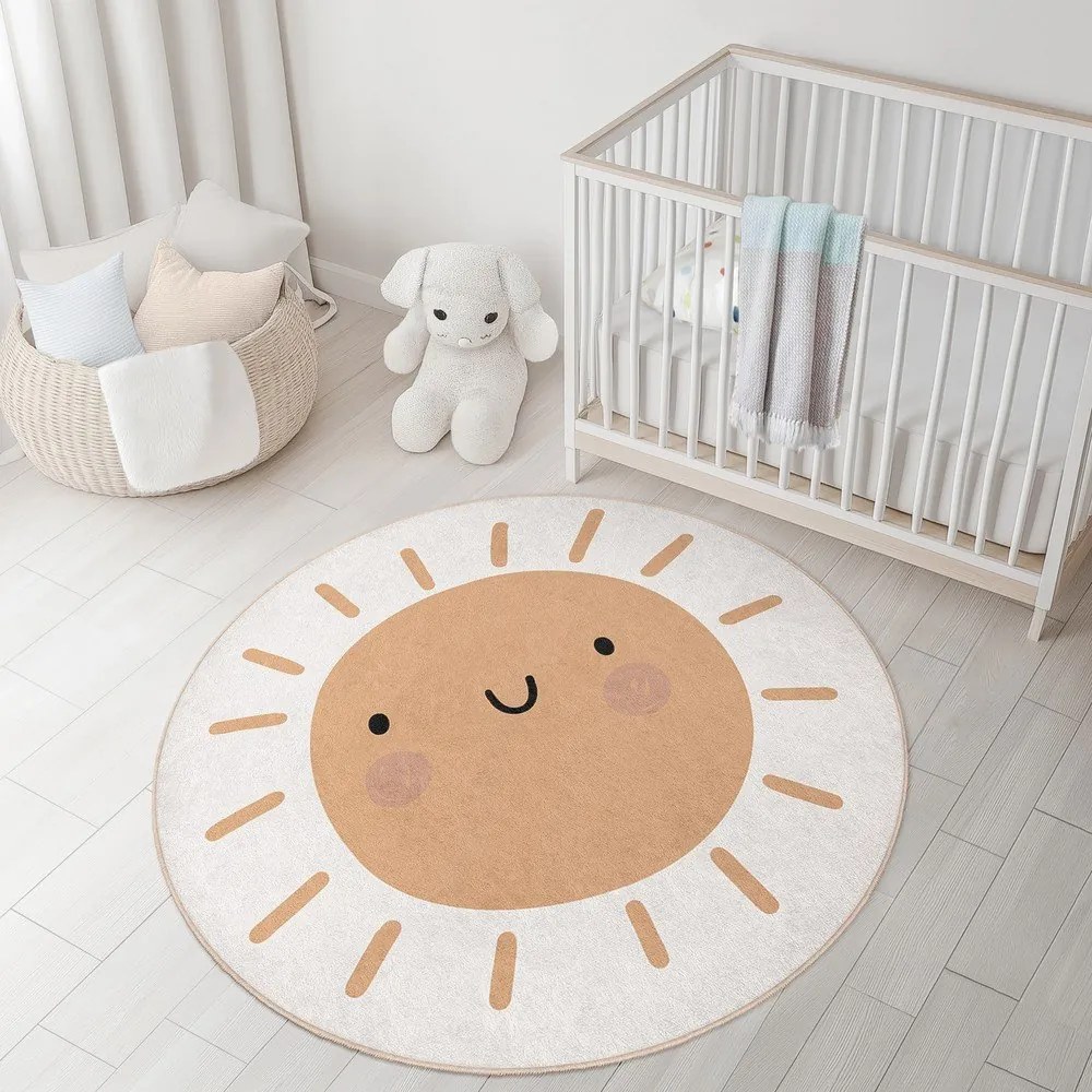 Dywan dziecięcy odpowiedni do prania ø120 cm Sunny World – Mila Home