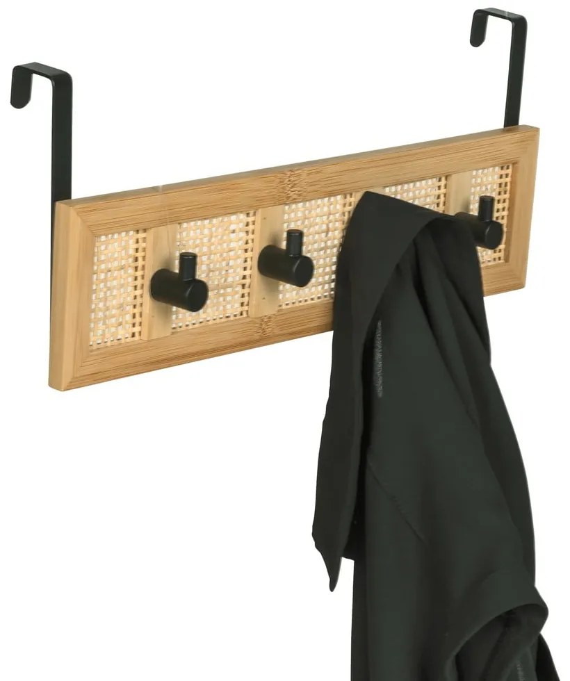 Rattanowy wieszak na drzwi 33 cm Allegre – Wenko