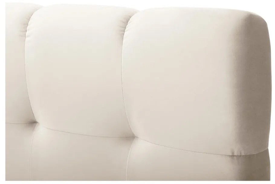 Beżowe łóżko boxspring ze schowkiem 180x200 cm Bali – Cosmopolitan Design