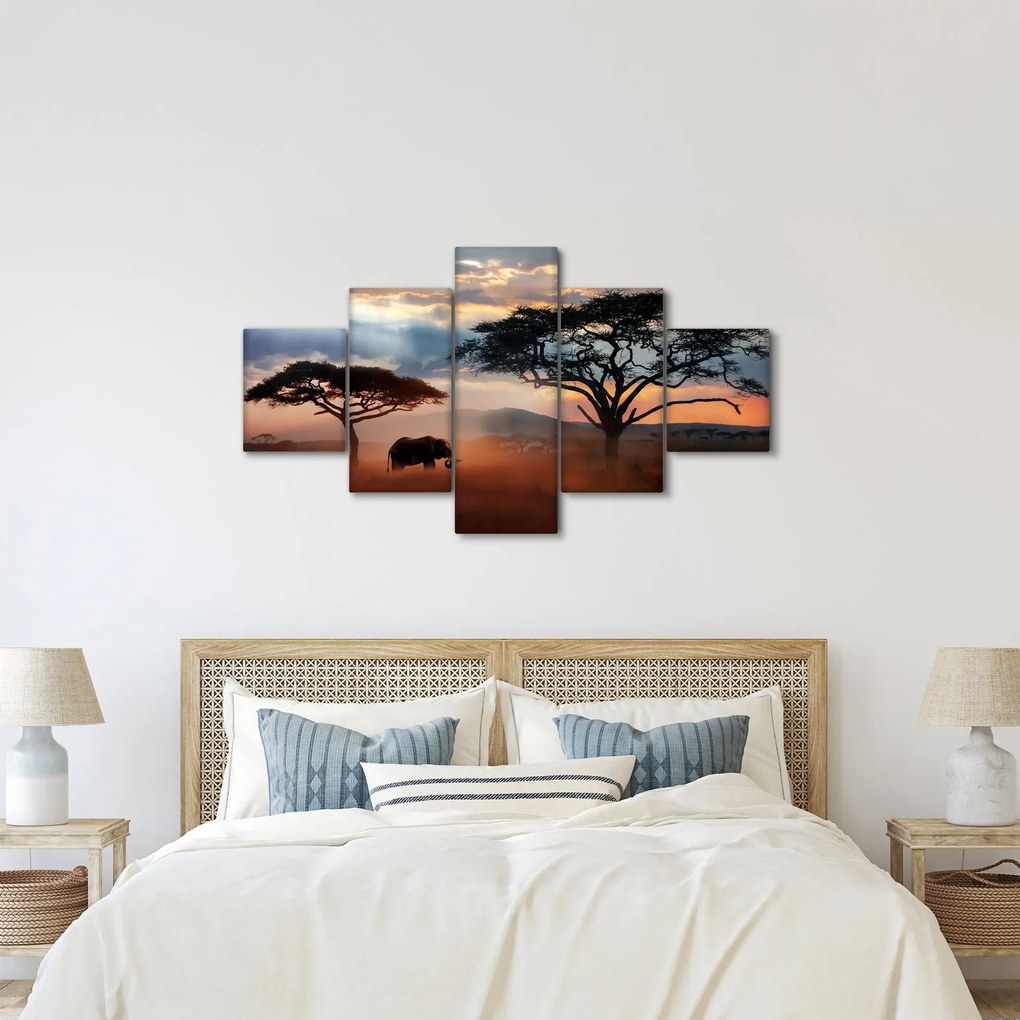 Obraz - Park Narodowy Serengeti, Tanzania, Afryka (125x70 cm)