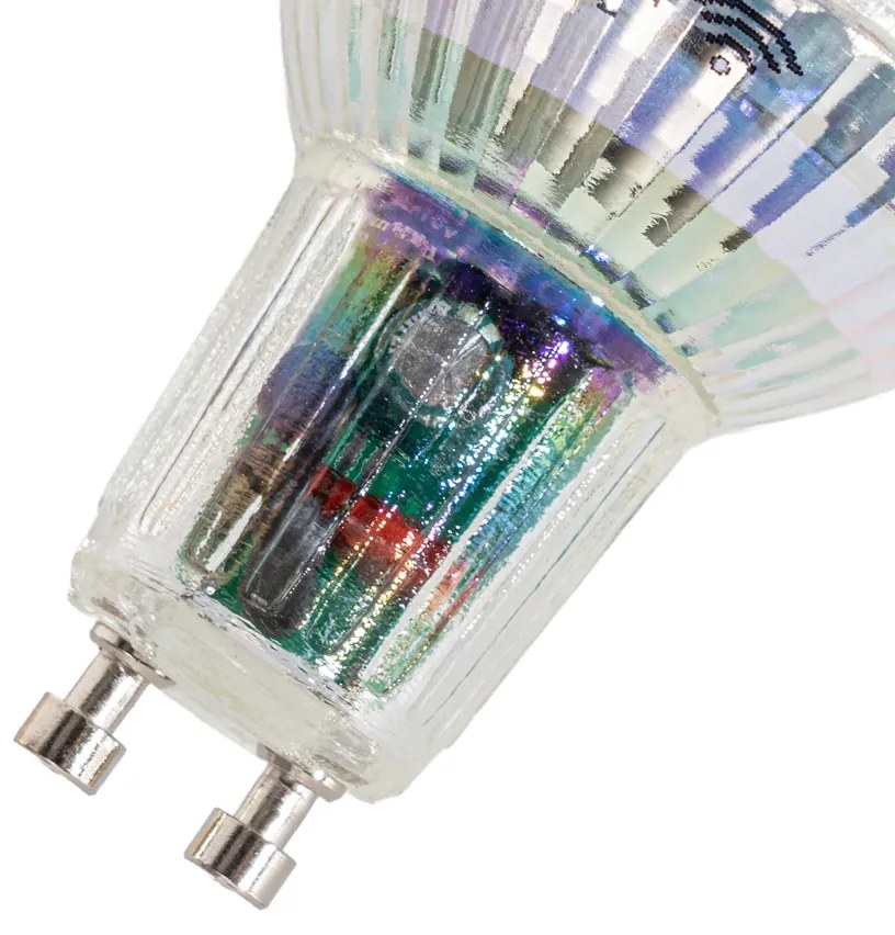 Zestaw 5 inteligentnych żarówek LED GU10 50 Clear RGBW 4,5W 350 lm 2700-6000K
