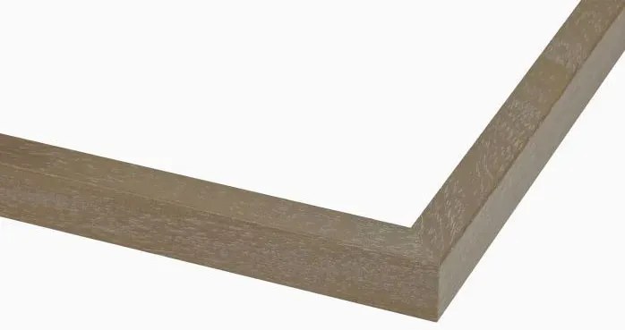 Szare drewniane lustro wiszące klasyczne S4-L72