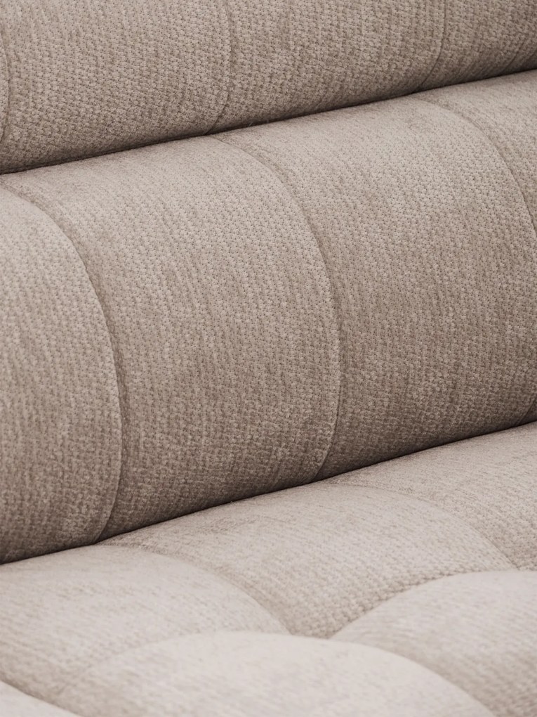Sofa Nardo z funkcją spania - beżowy szenil Vibe 08