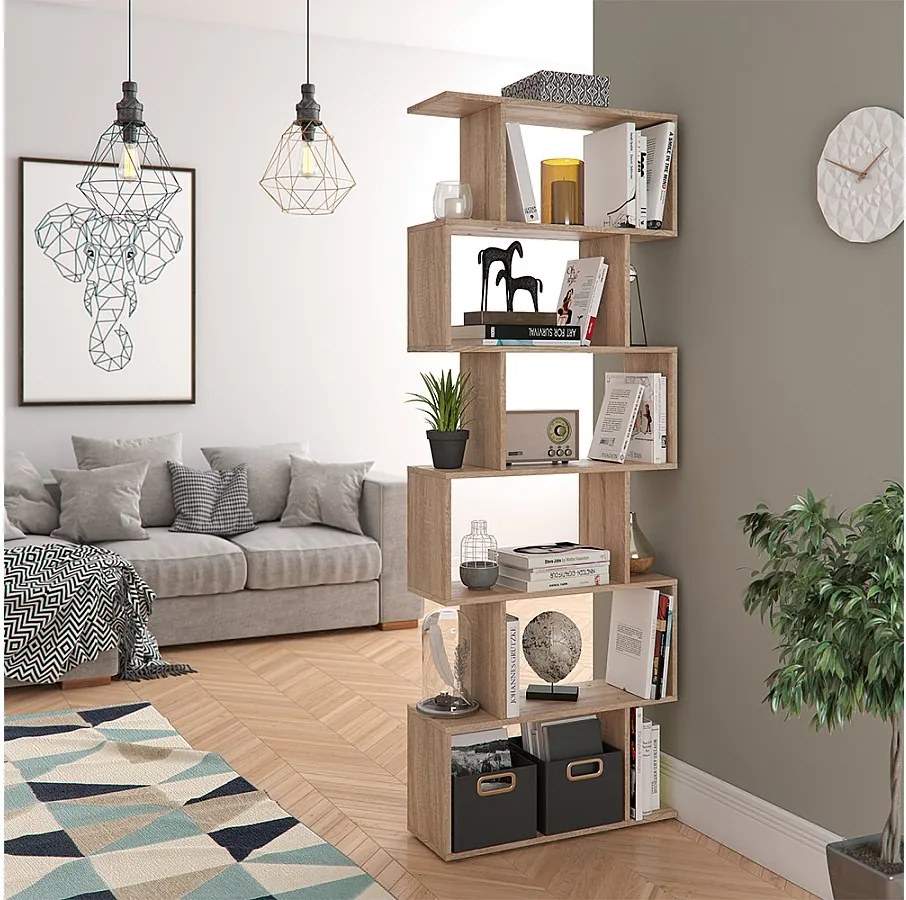 Room Divider sonoma 70x23.8x192.2 levio