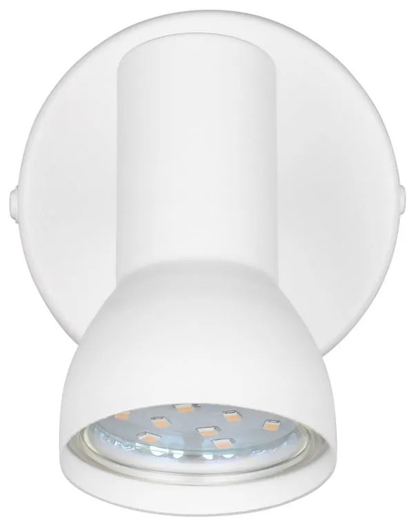 Biała lampa punktowa ø 8 cm Cantar – Reality