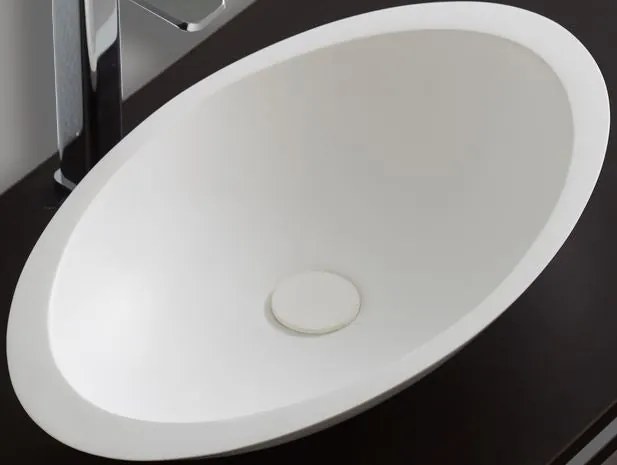 Okrągła pokrywka z odlewu mineralnego do korka pop-up