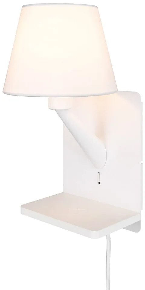Biały kinkiet Comfort – Trio