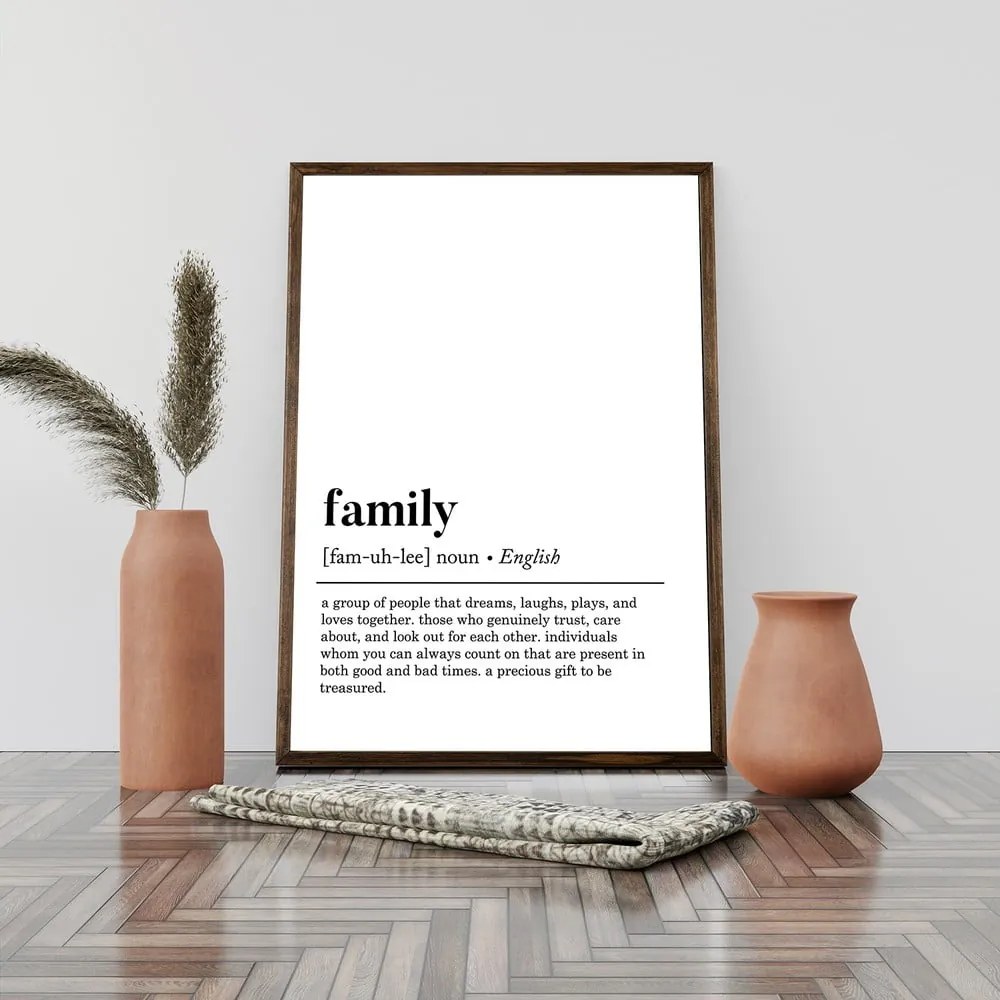 Obraz 50x70 cm Family – Wallity