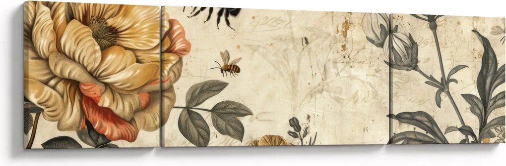 Obraz - Bee Meadow (170x50 cm)