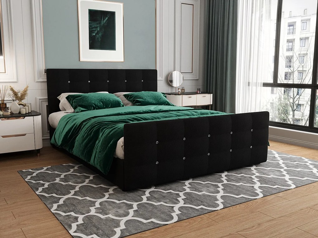 H3/Łóżko kontynentalne KLEO 160x200 Cosmic 100