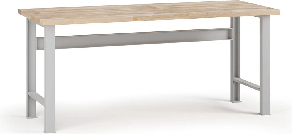 Stół warsztatowy G7, blat bukowy, 2000 x 685 x 840 mm