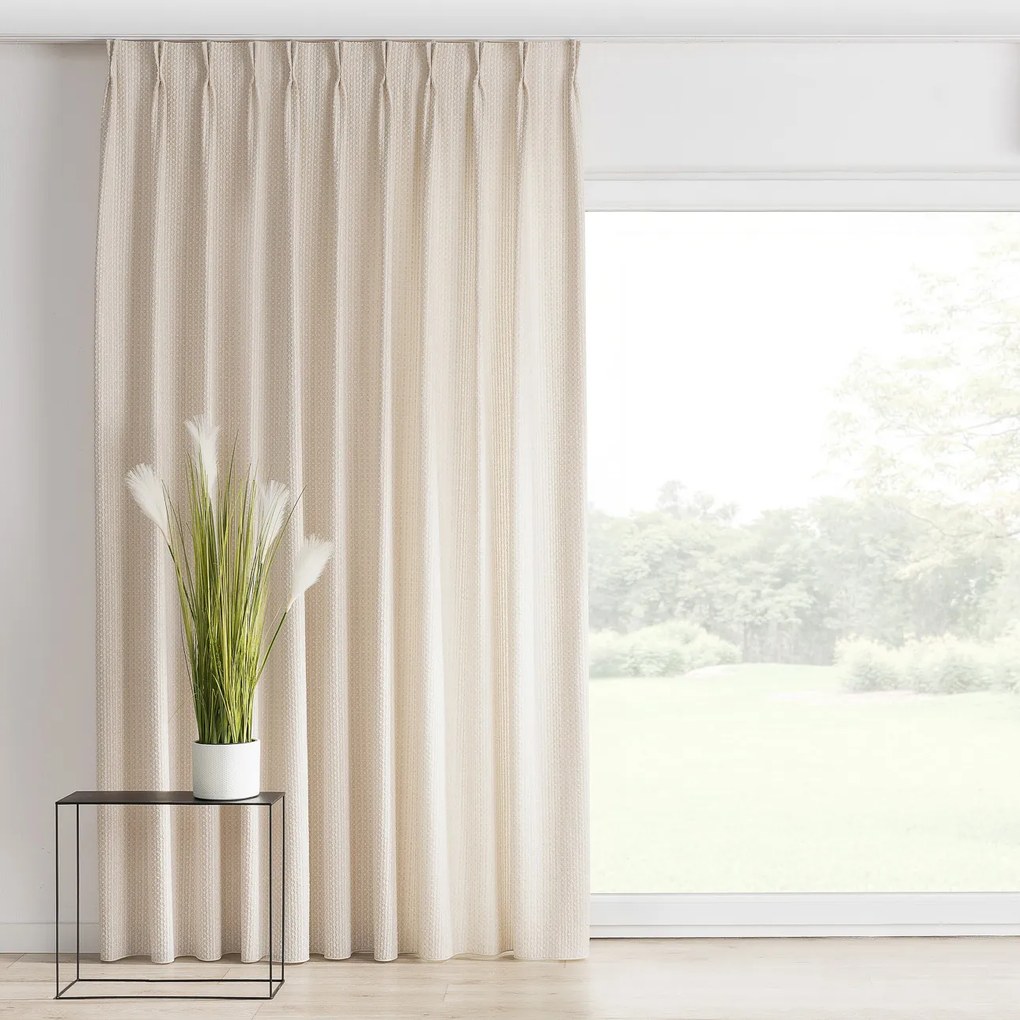 Zasłona na haczykach flex podwójnych