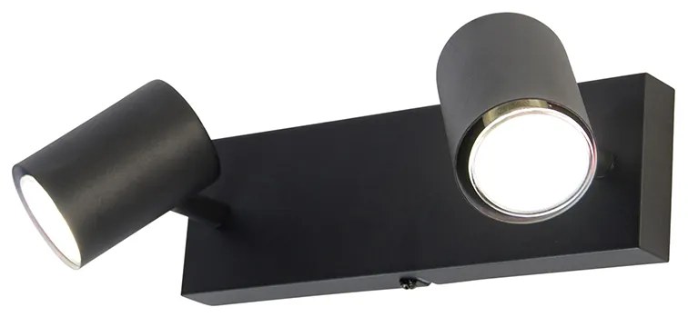 Inteligentny Plafon / Reflektorek / Spot / Spotow / Lampy sufitowe czarny prostokątny w tym 2 Wi-Fi GU10 - Jeana Nowoczesny Oswietlenie wewnetrzne