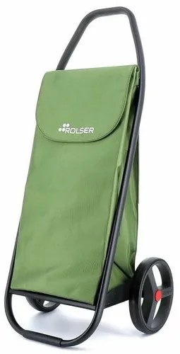Rolser Torba na kółkach Com MF 8 Black Tube,zielona