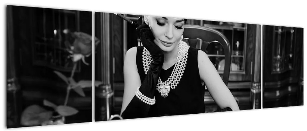 Obraz kobiety (170x50 cm)