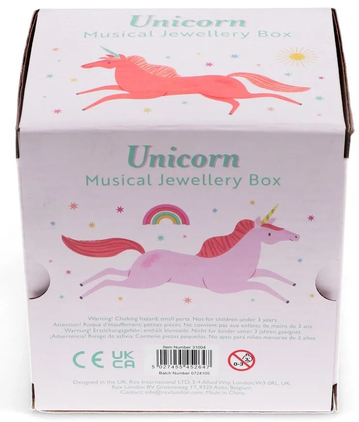 Szkatułka na biżuterię Unicorn – Rex London